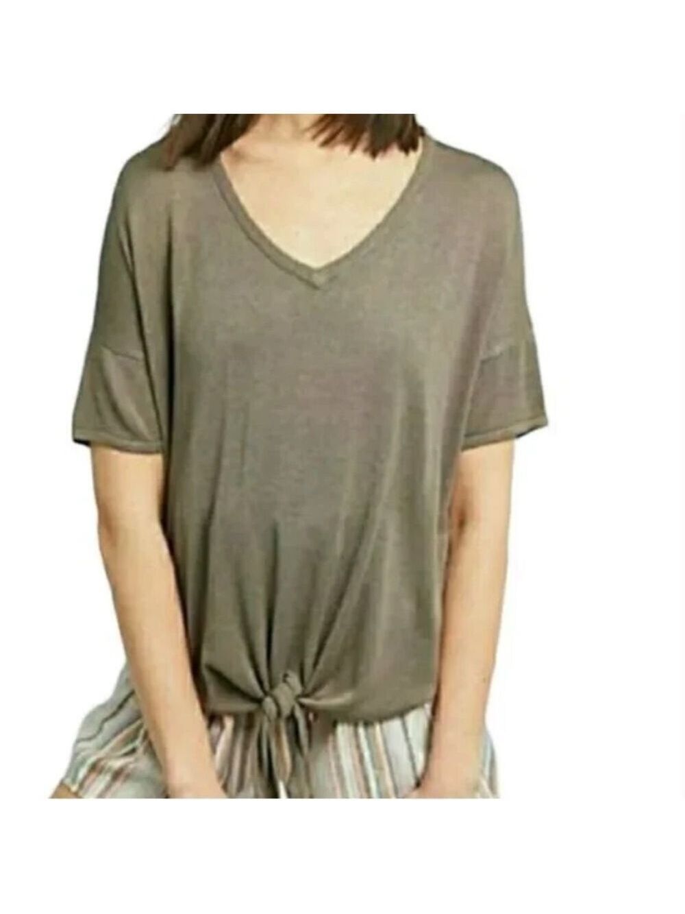 John + Jenn Valeriya Top Tie Front